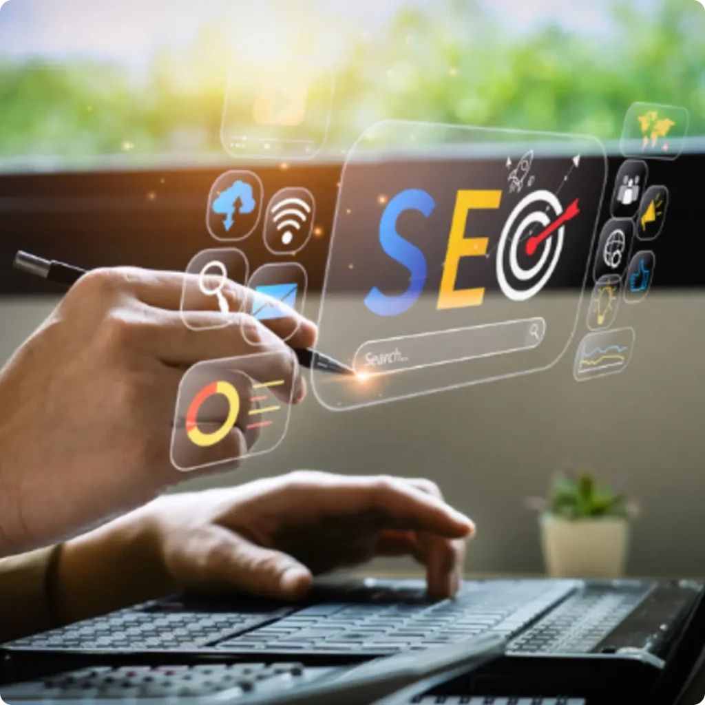 A visual representation of SEO services