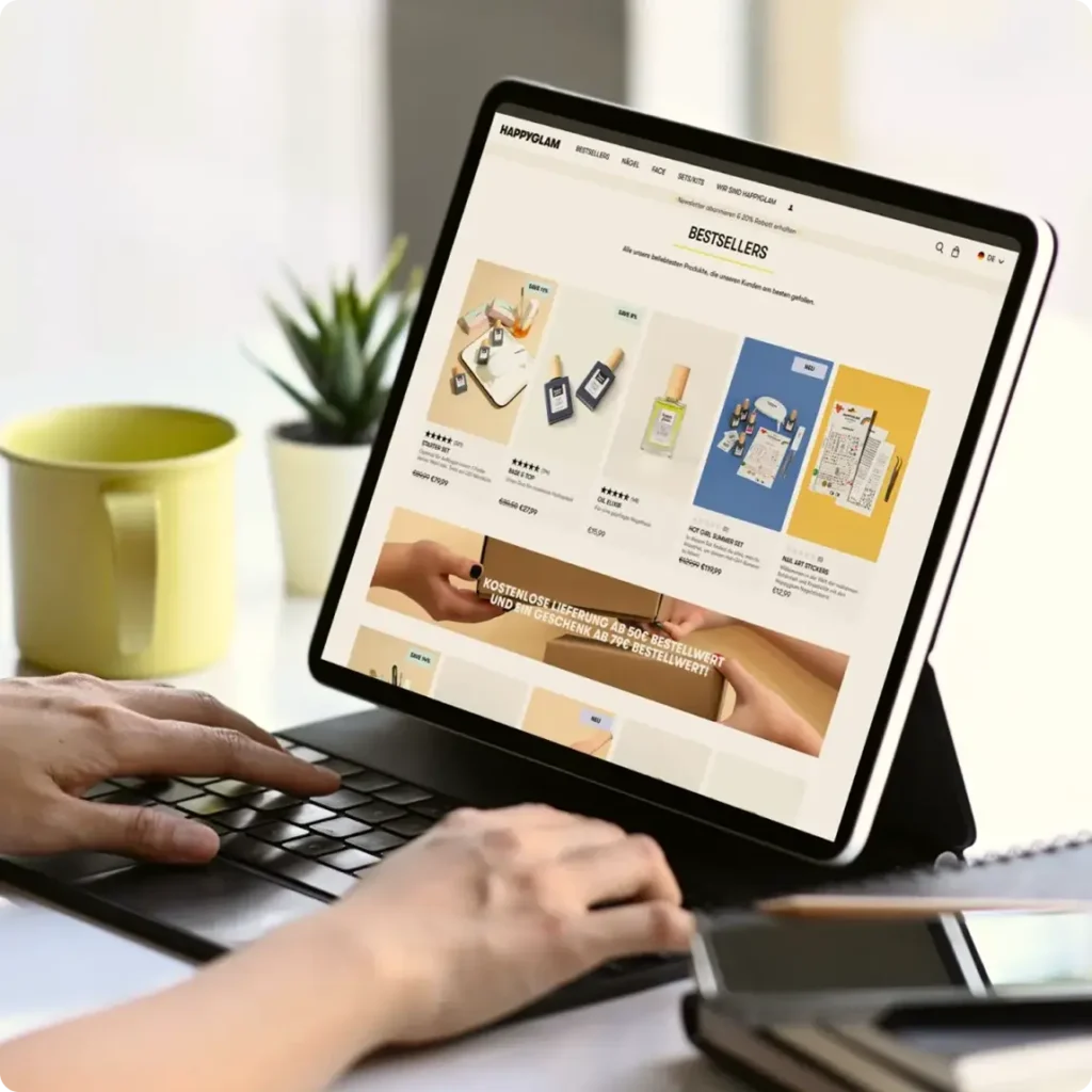Visual tutorial on building a business website